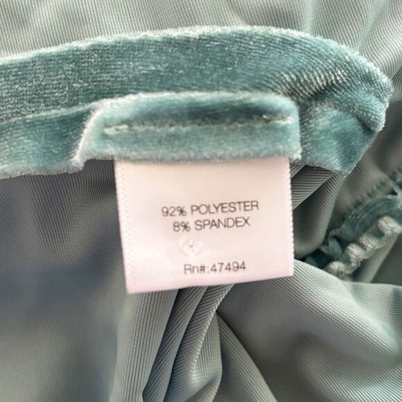 Norma Kamali Rectangle Jog Suit XS Green NEW - Picture 8 of 9